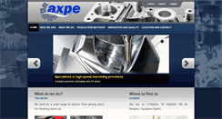 Desktop Screenshot of mecanizadosaxpe.com