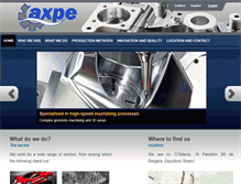 Tablet Screenshot of mecanizadosaxpe.com